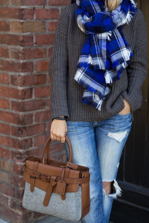 Plaid Scarf