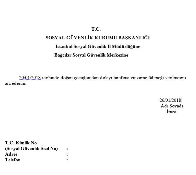 İstifa nasıl yazılır