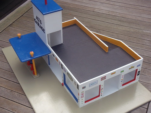 Wooden Toy Garage