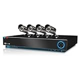 Swann SWDVK-830004-US TruBlue D1 3000 8-Channel DVR with 4 x 600TVL Cameras and 1 TB Hard Disk Drive