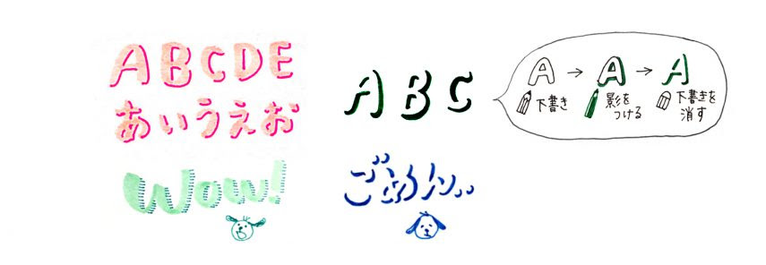 ちょっとの工夫で文字をかわいくしよう おしゃれな 飾り文字 の書き方 Tombow Fun Art Studio トンボ鉛筆