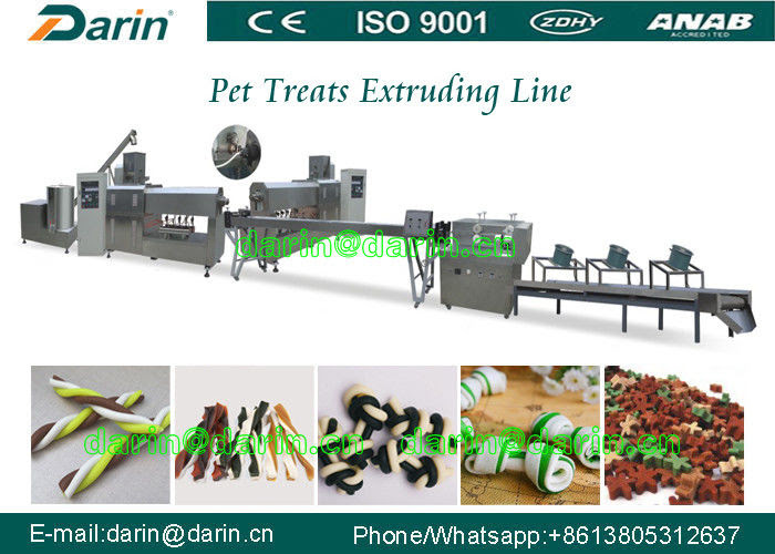 Darin Semi Moist Dog Food Extruder Processing Line / Cat ...