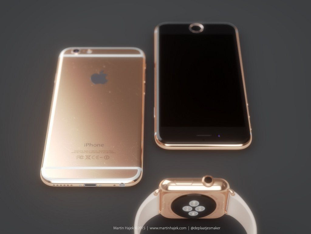apple watch iphone6s or rose