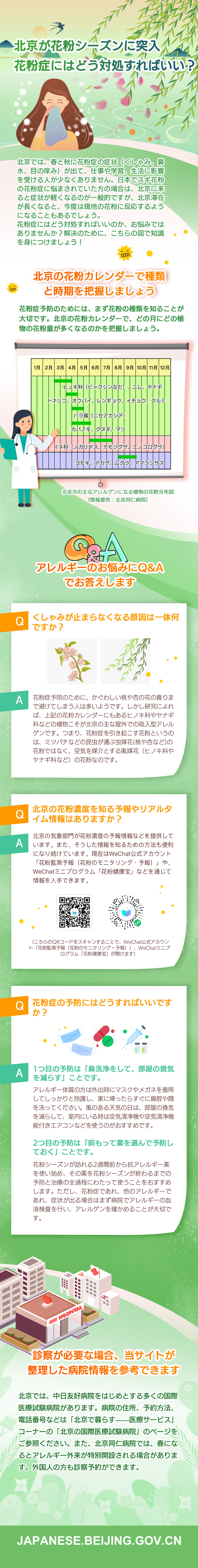 図解でわかる 北京が花粉シーズンに突入 花粉症にはどう対処すればいい