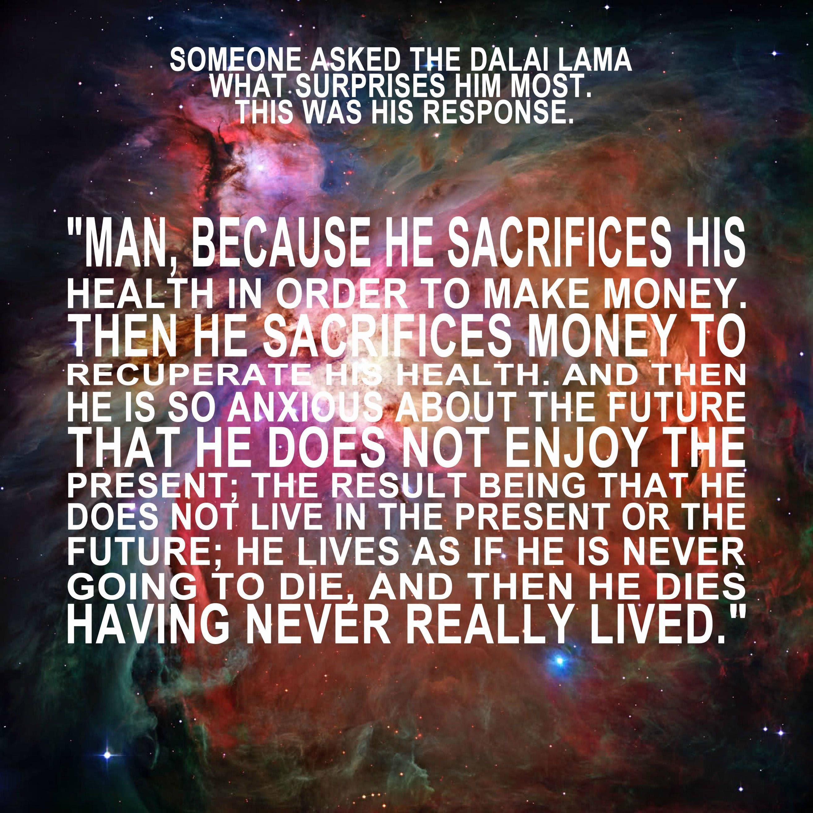 How NOT To Live Your Life According To The Dalai Lama MUST
