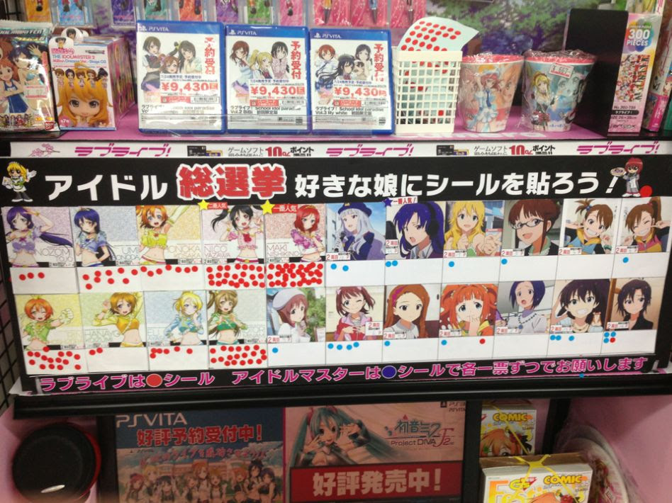 ラブライブ ラブライバー Vs アイカツ 大友 人気投票対決 結果は やらおん