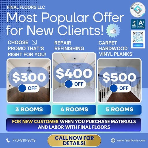 ATLANTA’S TRUSTED FLOORING PROS 🛠️ Luxury Vinyl Plank, Hardwood, Carpet, Repairs!
