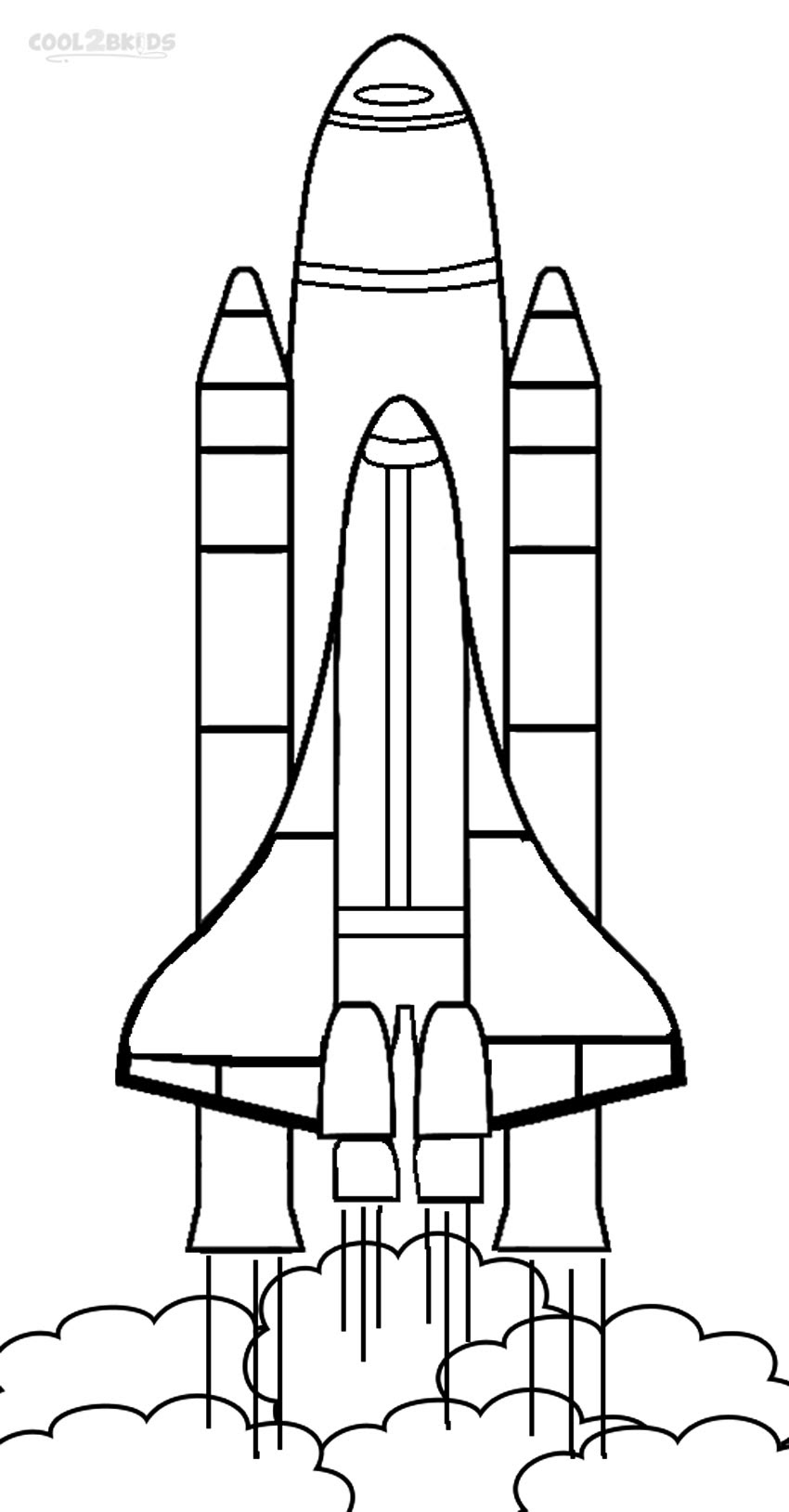 Printable Rocket Ship Coloring Pages For Kids | Cool2bKids