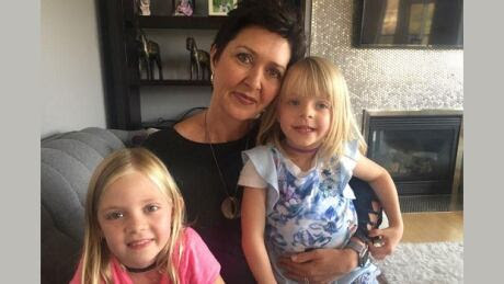 Natasha Bitsakakis-Pack and her daughters