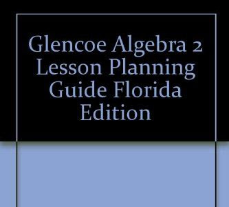 Read Online Florida Glencoe Algebra 2 Printed Access Code PDF