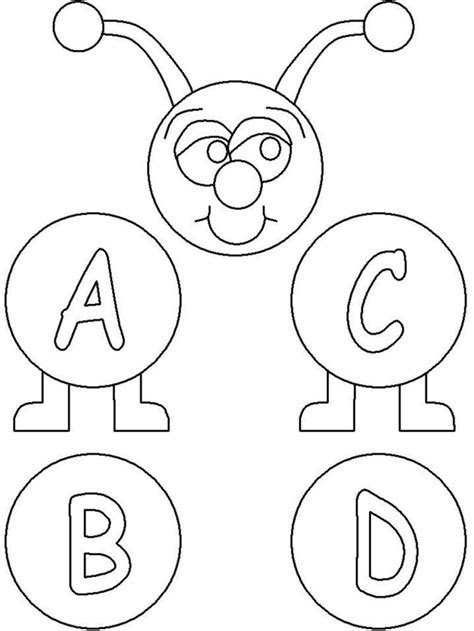 abc coloring pages  coloring pages  print