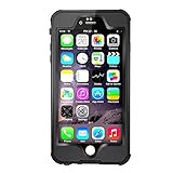 [New Release]Waterproof Case for iPhone 6 plus/6s plus, Shokk DRIFT Series IP68 Certified Waterproof Shockproof Snowproof Dirtproof Protective Case for iPhone 6 plus/6s plus 5.5 inch (Black)