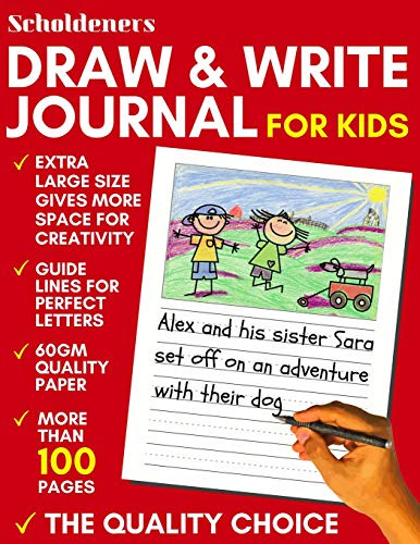 Draw and Write Journal for Kids: Writing and Drawing Story Paper for Boys and Girls (Primary Composition Notebook K-2)