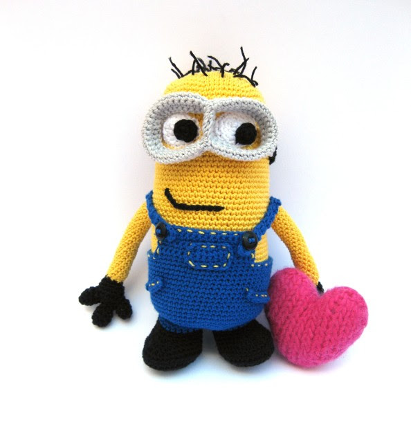 Motif Minion Amigurumi