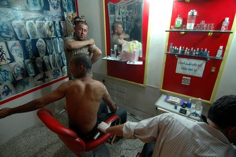 Young Kurdish people's with Tattoo