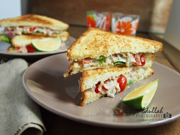 Sandwich Tuna Bersayur