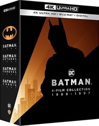 Batman 4 Film Collection 4k Blu Ray