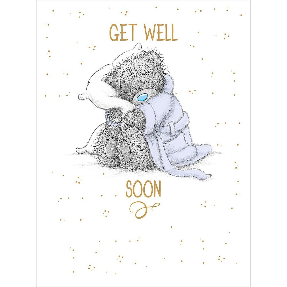 Get Well Soon Large Me to You Bear Card (A01LS127) : Me to ...