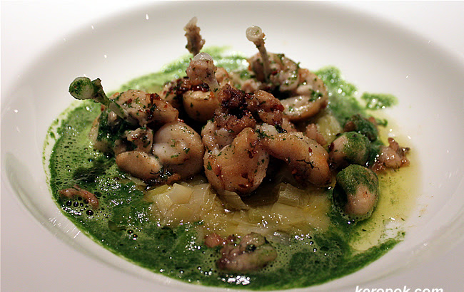 Seared Frog Legs