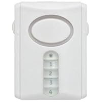 New Ge 45117 Wireless Alarm With Programmable Keypad Low Battery Light Indicator Easy To Install