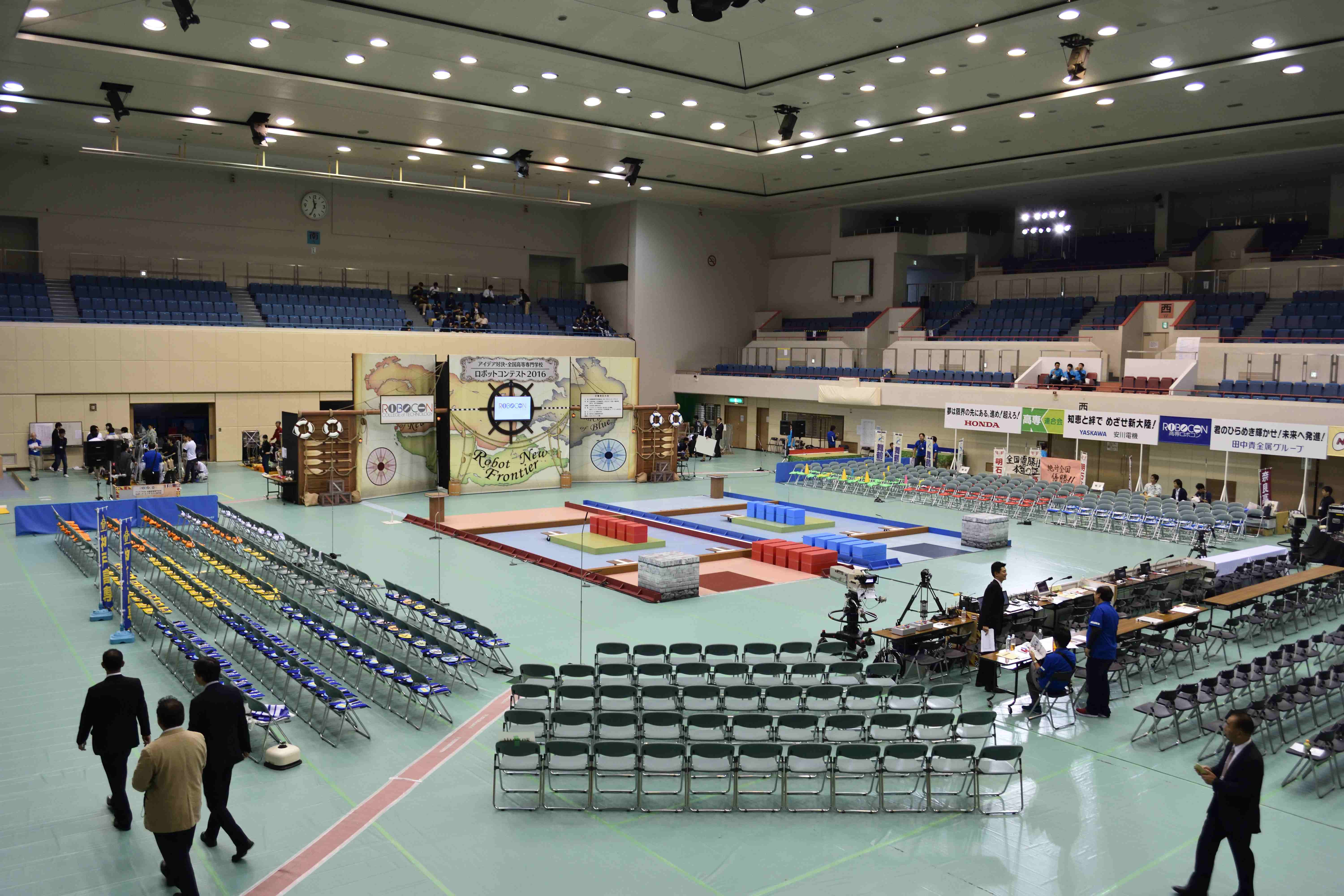 高専ロボコン16近畿地区大会 2年連続全国大会出場 明石高専ロボ研