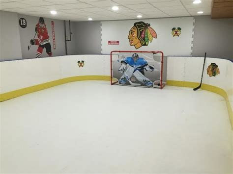 basement hockey rink basement chicago   backyard