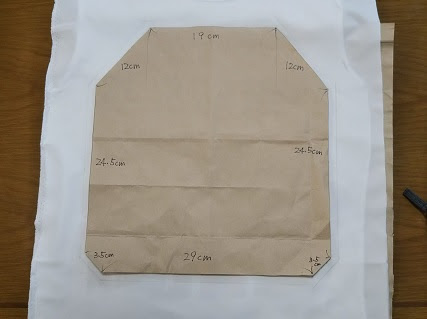 ツアーtシャツをバッグにリメイク ありがとう 嵐 こんにちは なにわ男子