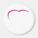 Heart Magenta-Red Curve The MUSEUM Zazzle Gifts
