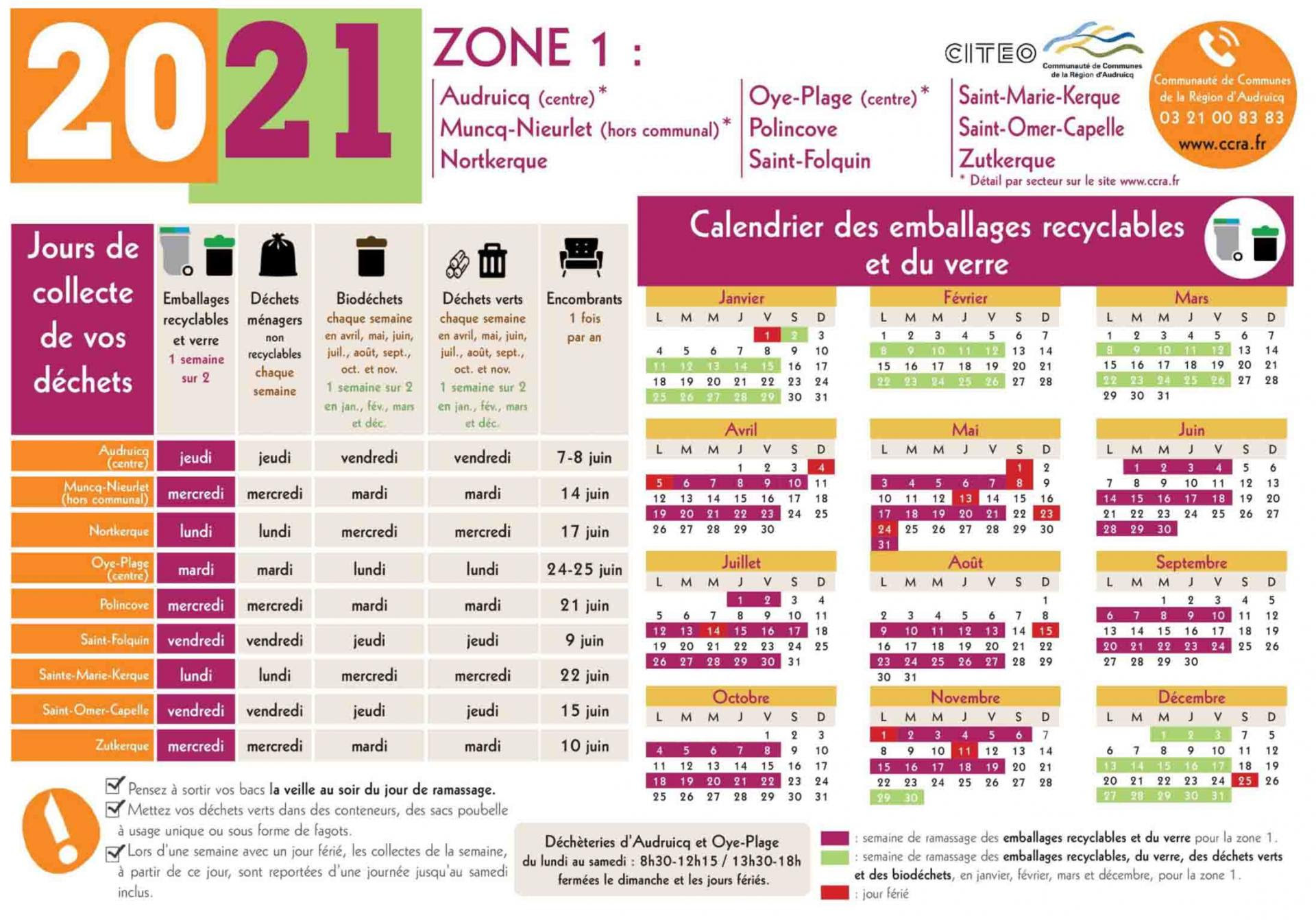Calendrier Des Encombrants 2022 Pas De Calais