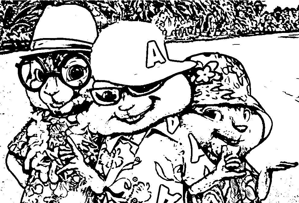 Download Alvin And The Chipmunks Chipwrecked Coloring Pages - Coloring Home