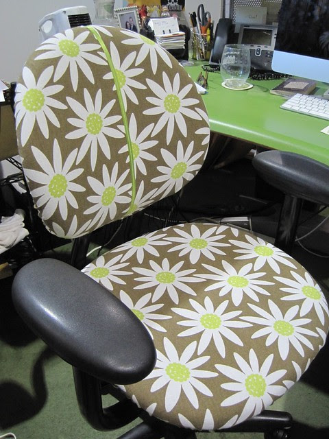 Kim's custom chair cover
