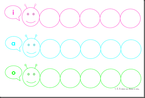 La Chenille Des Voyelles 1 2 3 Dans Ma Classe A Moi