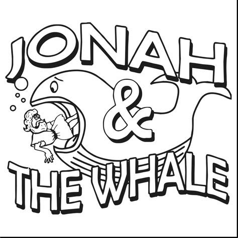  a wonderful of collection stories jonah and the whale coloring pages