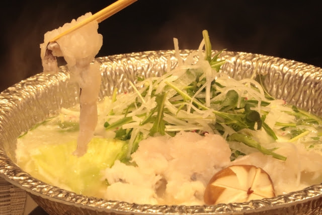 天王寺で魚の美味しい 本格和食居酒屋の居酒屋鮮道こんび 夏季限定 鱧しゃぶコース