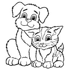 Printable Puppy Coloring Pages