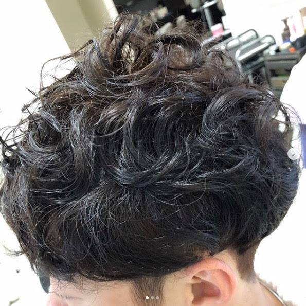 メンズパーマスタイル 髪をキレイにするサロン Effort