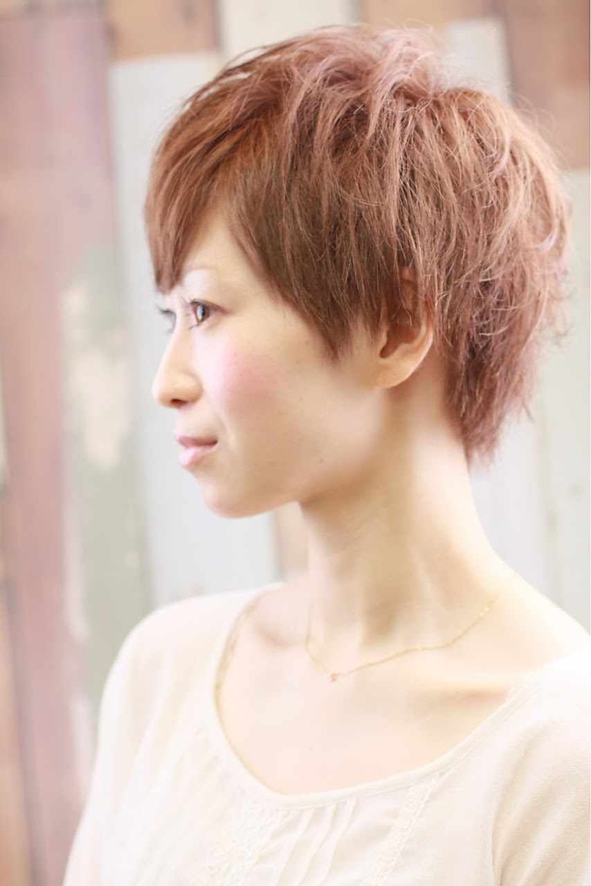 真木よう子さん風 浮遊感のある小顔ショートヘア 埼玉川越の美容室 埼玉川越の美容室 No 11 ナンバージュウイチ