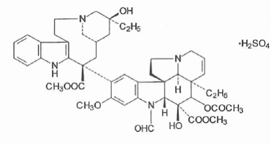 Marqibo® (vinCRIStine sulfate LIPOSOME injection) Structural Formula Illustration