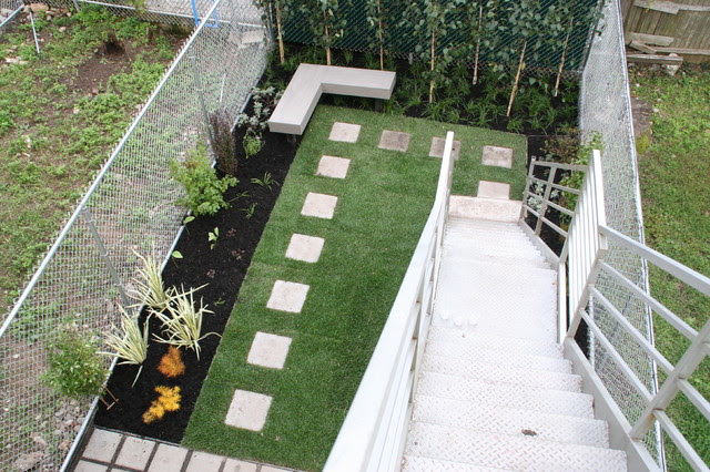 Park Slope Condo - Modern - Landscape - new york - by Little ...