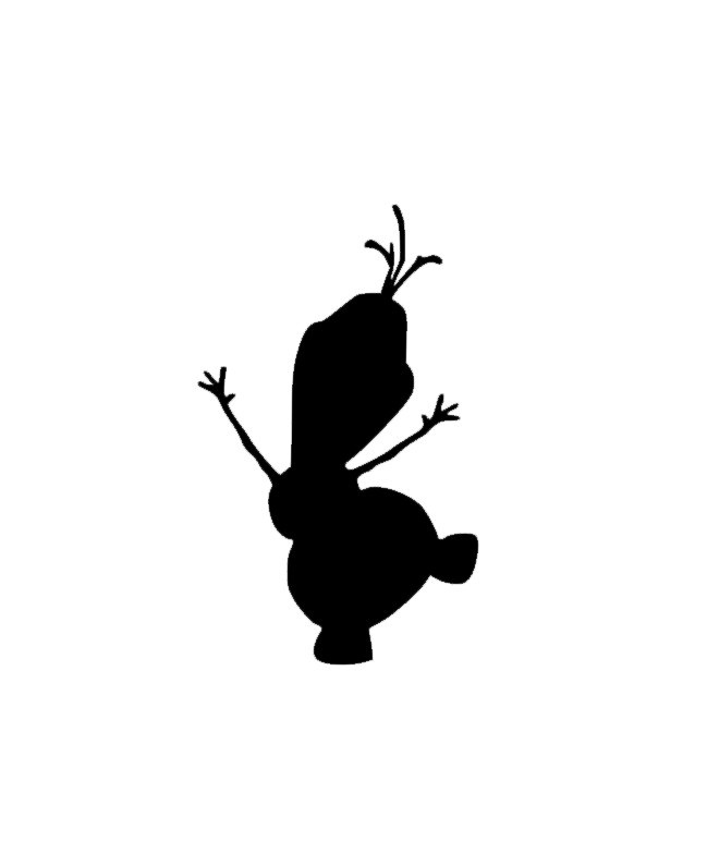 Download Olaf Silhouette at GetDrawings | Free download