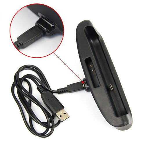 For BlackBerry Q10 BB Q10 Dual Battery Desktop Base Dock ...