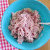 Diced Ham Salad Recipes : Easy Ham Salad - Finely diced celery, finely minced sweet onion, dijon mustard, diced hard boiled eggs, hot pickle relish, and mayonnaise.
