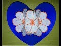 Pop Up Card Heart  DIY Valentine's Day Heart Popup Card  marriage anniversary - CraftsFlowerByPaper|