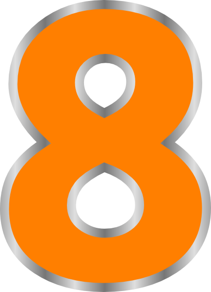  Angka  Warna Clip Art at Clker com vector clip art online 