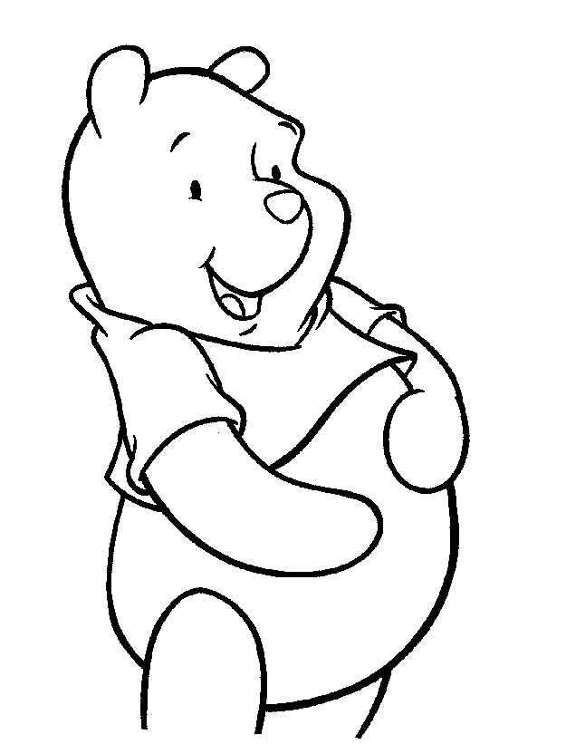 Coloriage Winnie lourson 36