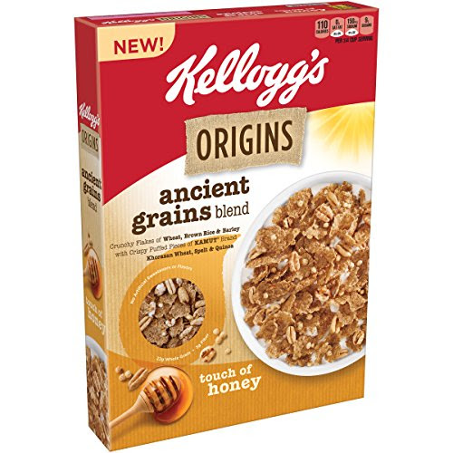 Kellogg's Origins Ancient Grains Blend Touch of Honey, 11.8 Ounce