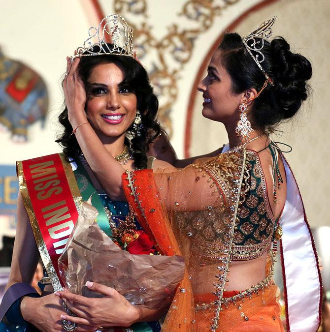 Monica Gill is Miss India USA 2013 - Rediff Getahead