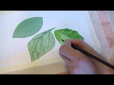 Then the cast shadow which is the absence of light caused by an object in its environment. Three Techniques for Painting Leaves in Watercolor - YouTube