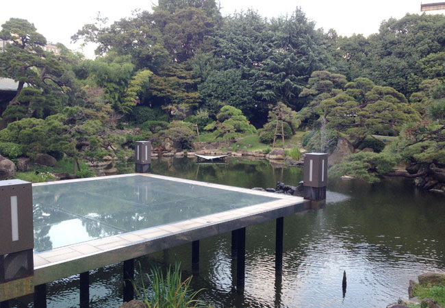 北九州 ホテルの中にある豊国炭鉱 鉱主の日本庭園 Y氏は暇人