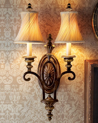 Edwardian Wall Sconce - traditional - wall sconces - - by Horchow